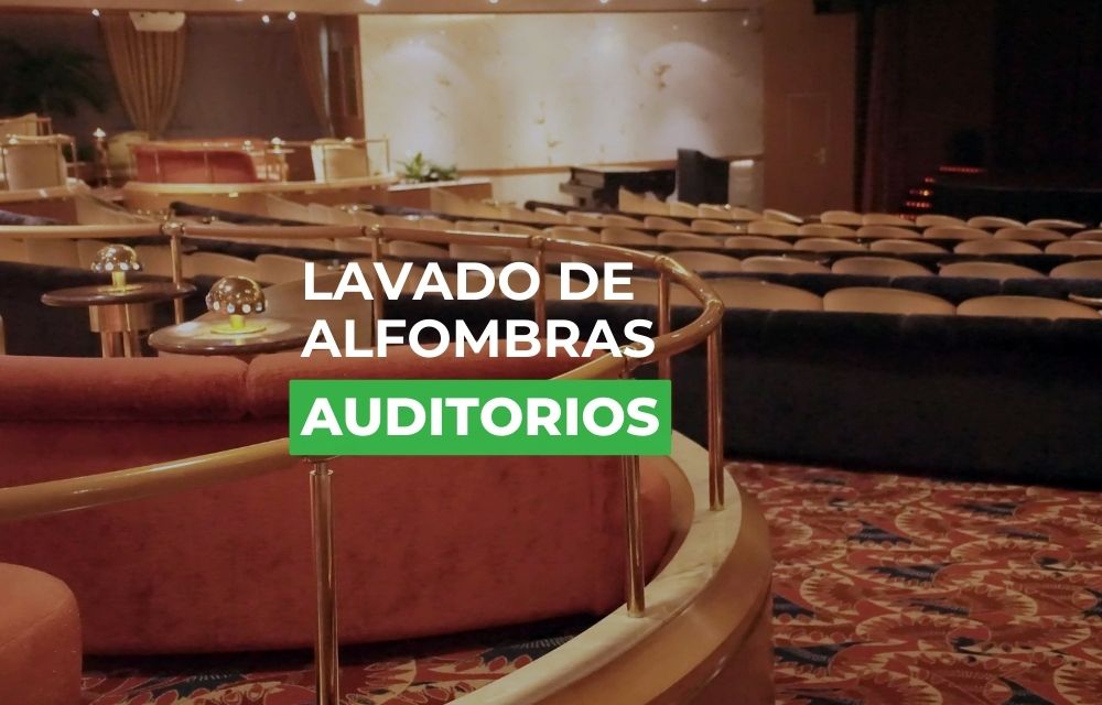 Cuida tus Alfombras de Auditorios: Limpieza Profesional