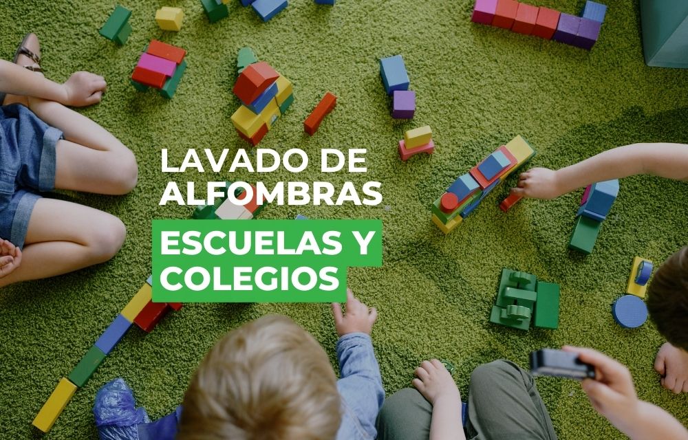 Lavado de Alfombras para Colegios